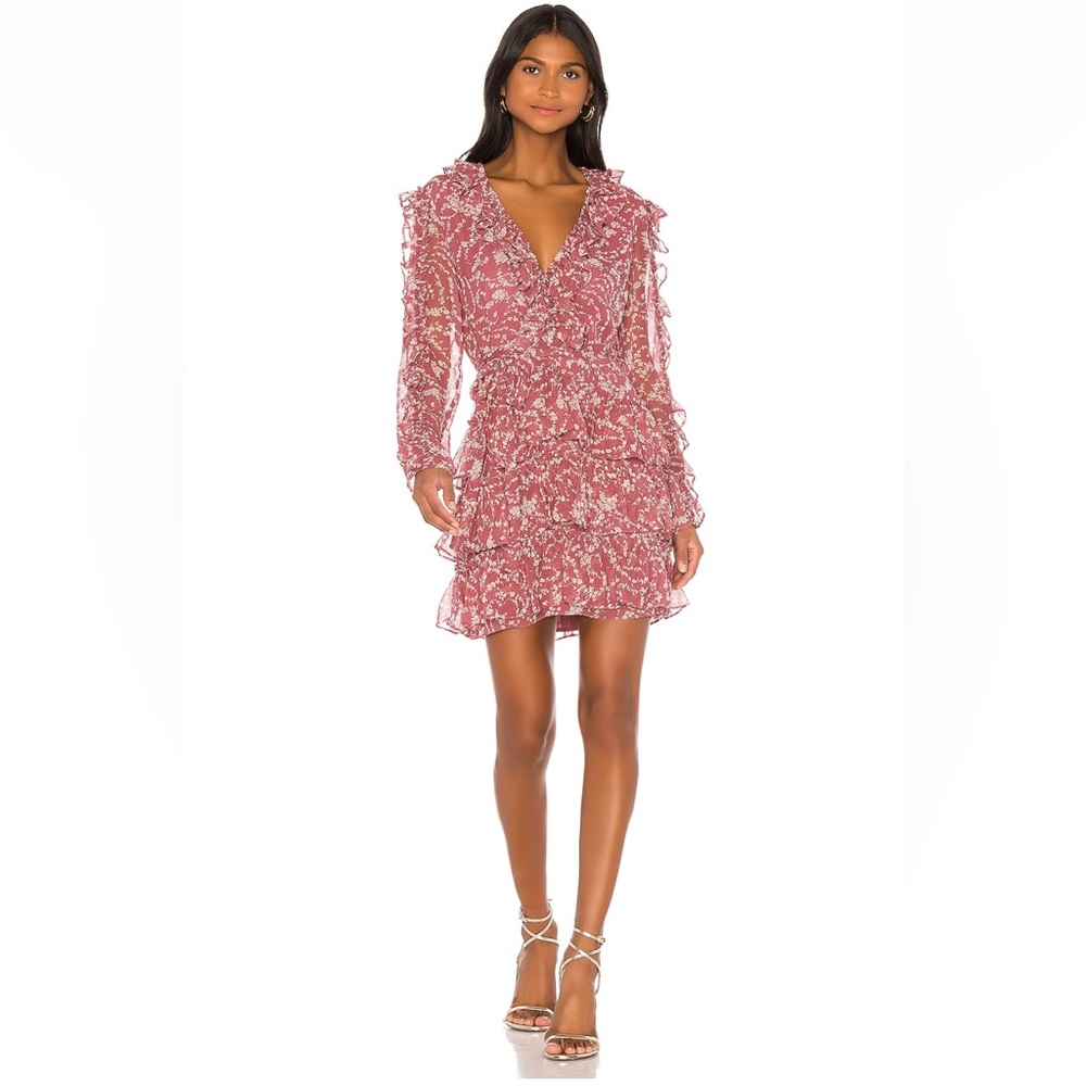 BARDOT Alessia Frill Dress